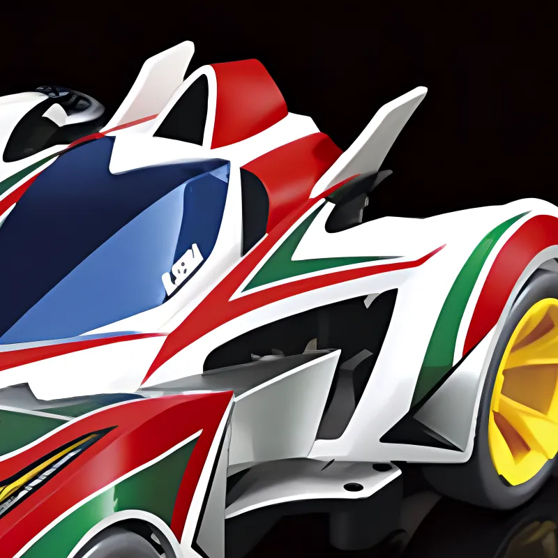 Tamiya Mini All Wheel Drive AR All Wheel Brother, Star Mars, Seventh Generation, Explosive Sound Speed Assembled Models-3
