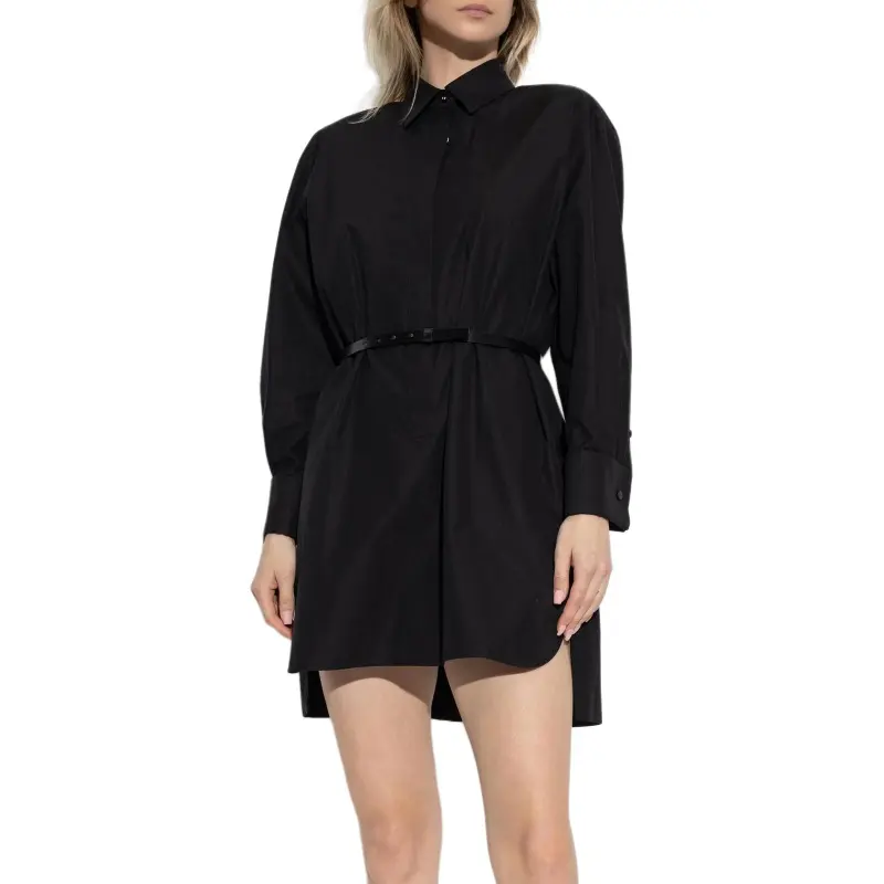MaxMara Long Sleeved Dress Women's Black-2