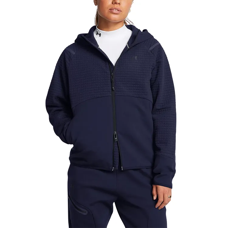 Under Armour Unstoppable Jackets Coats Women's Navy Blue-2