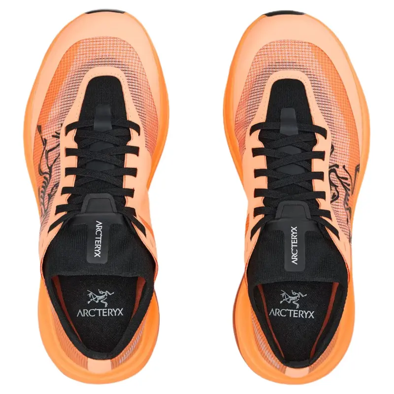 Arcteryx SYLAN PRO Anti Slip Wear Resistant Low Top Trail Running Shoes Men's Orange-1