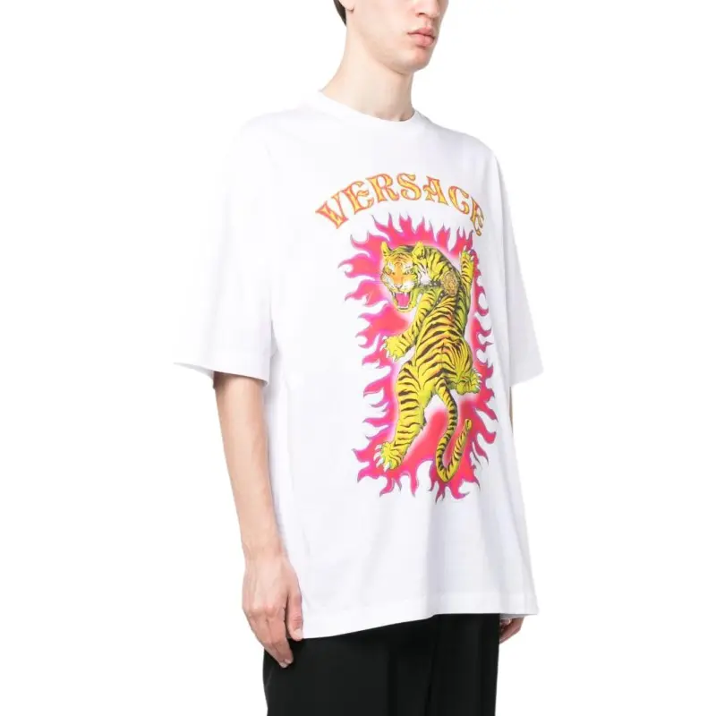 VERSACE T Shirts Men White-1