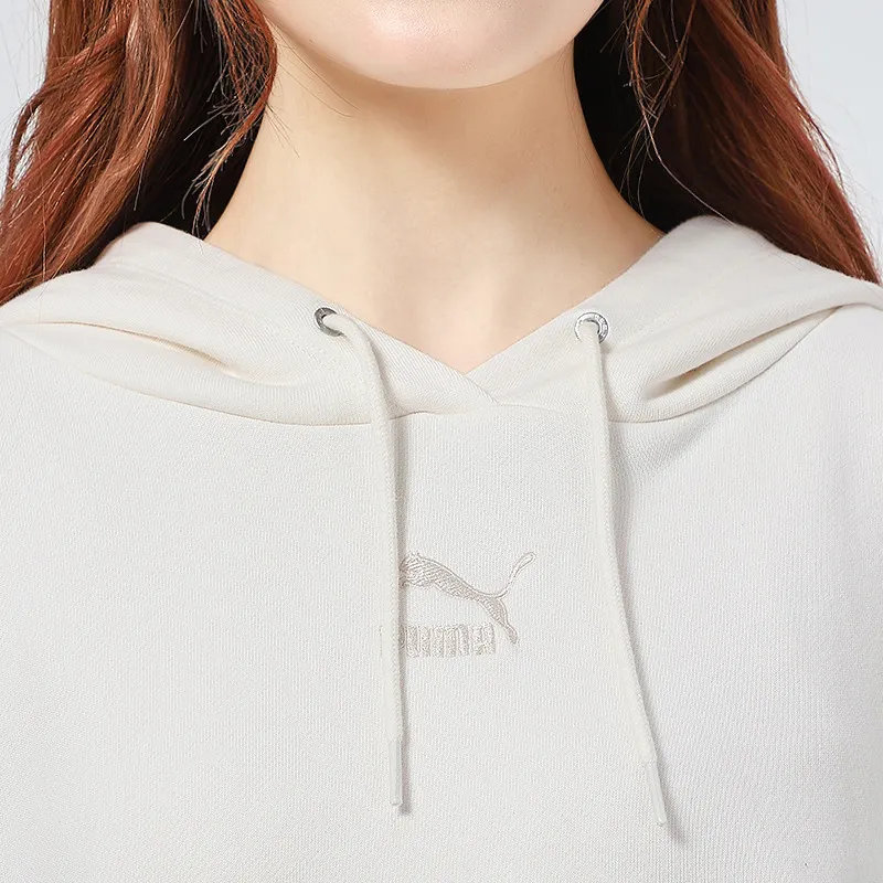 PUMA CLASSICS+ Sweatshirt Women's Ivory-4