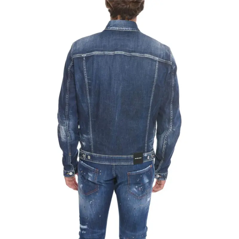 DSQUARED 2 FW22 Denim Jacket Men's Blue-4