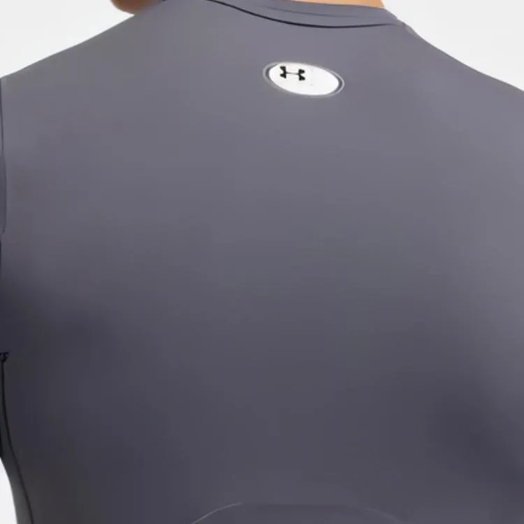 Under Armour HeatGear T Shirt Men's Gray-2