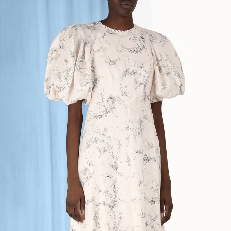 Zimmermann Short Sleeved Dresses Women's Multicolor-4
