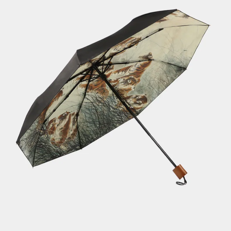 RABBITUU Designer Original Umbrella Folding Sun And Rain Umbrella-4