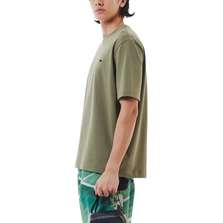 LACOSTE T Shirts Men Khaki-4