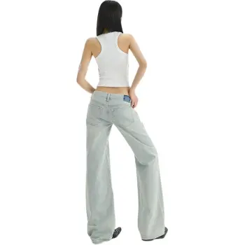 Wen Shan Jeans Women's Light Blue