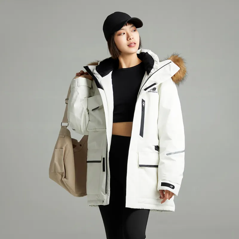 New Balance Down Jacket Unisex White-5