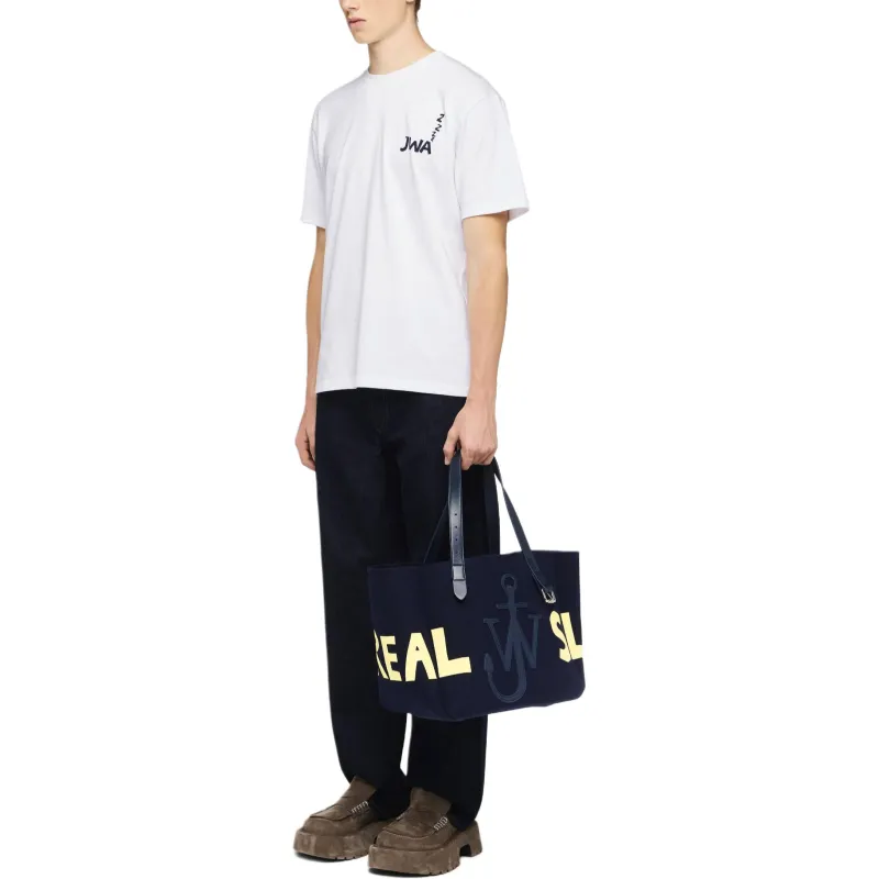 JW Anderson Jwa Slogan Print Jersey T Shirt-1