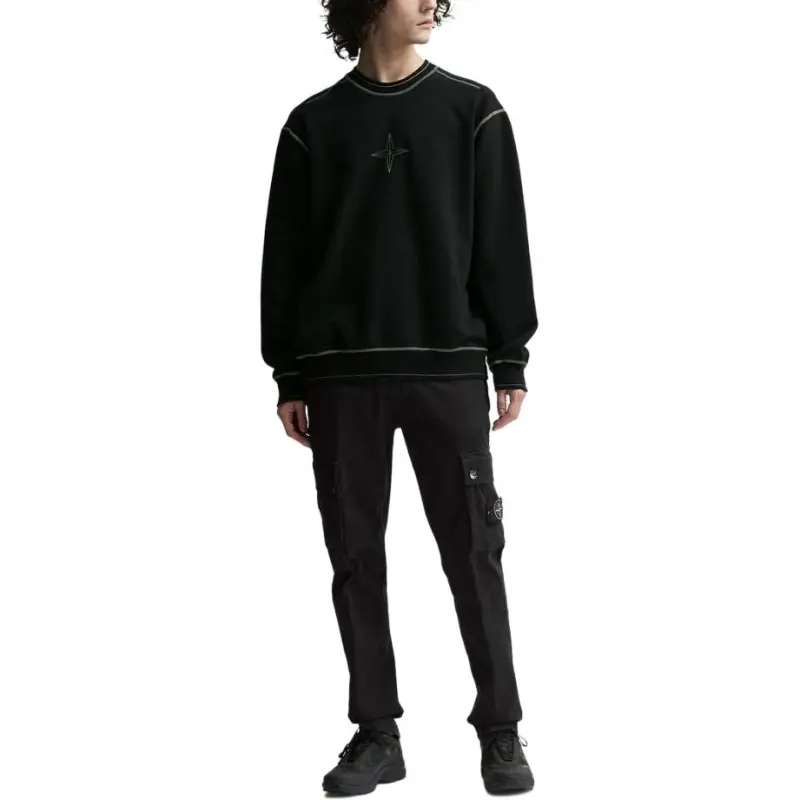STONE ISLAND Sweater Men's Black-4