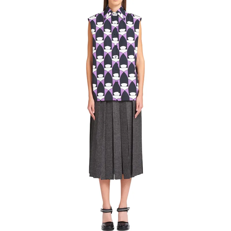 PRADA Shirts Women's Purple-2