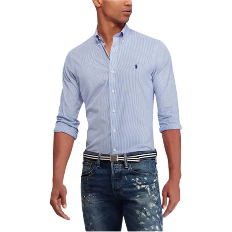 Polo Ralph Lauren Polo Pony Striped Cotton Shirt-3