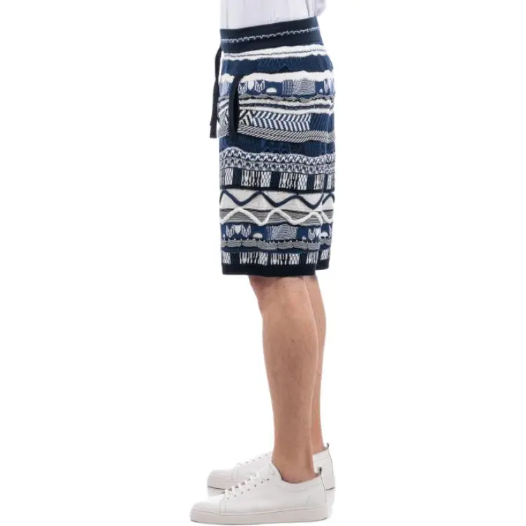 LANEUS Knitted Bermuda Shorts-2