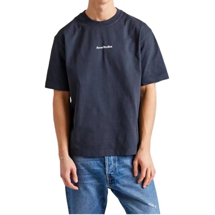 Acne Studios T Shirt Men's Marine Blue-2