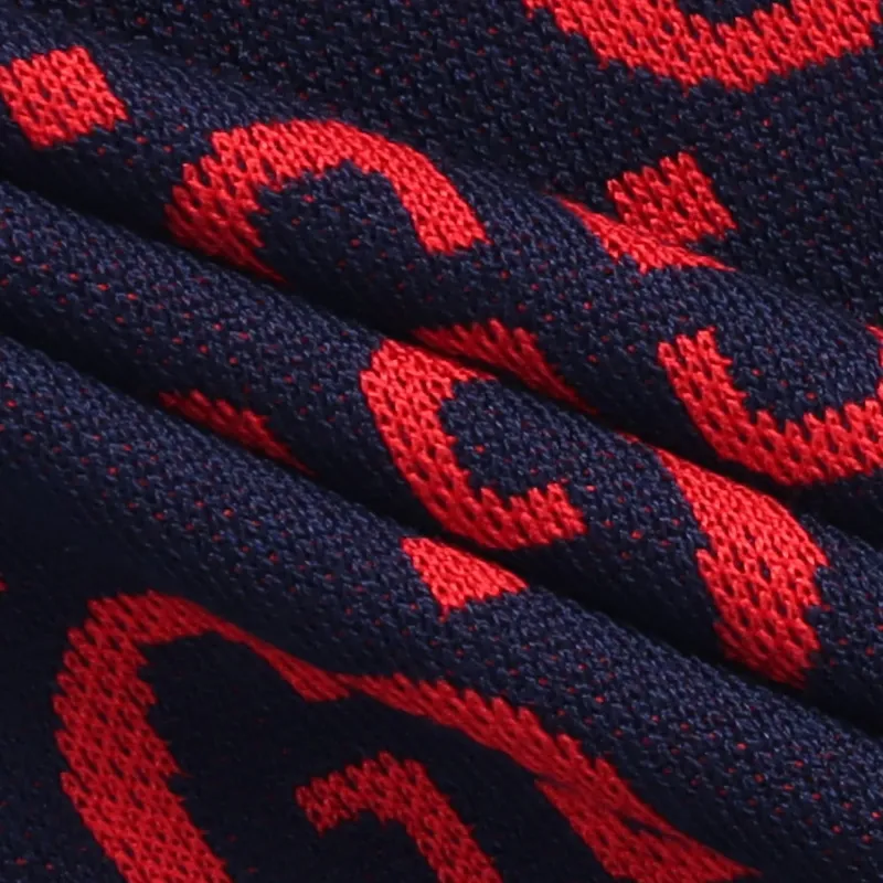 GUCCI Casual Pants Men's Blue Red-3