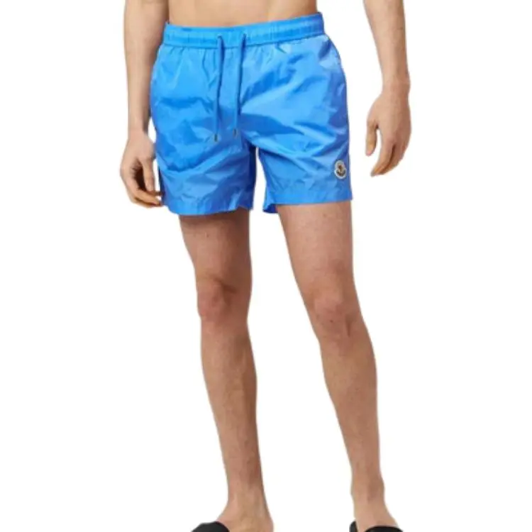 Moncler Logo Patch Drawstring Swim Shorts-2