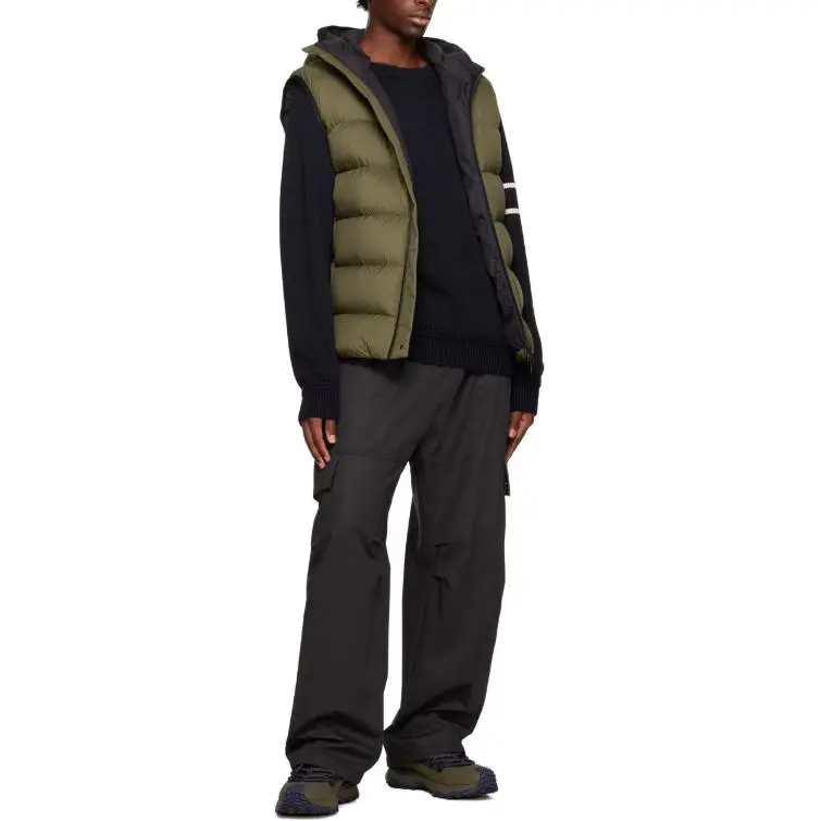 Moncler Vests Men Olive-3