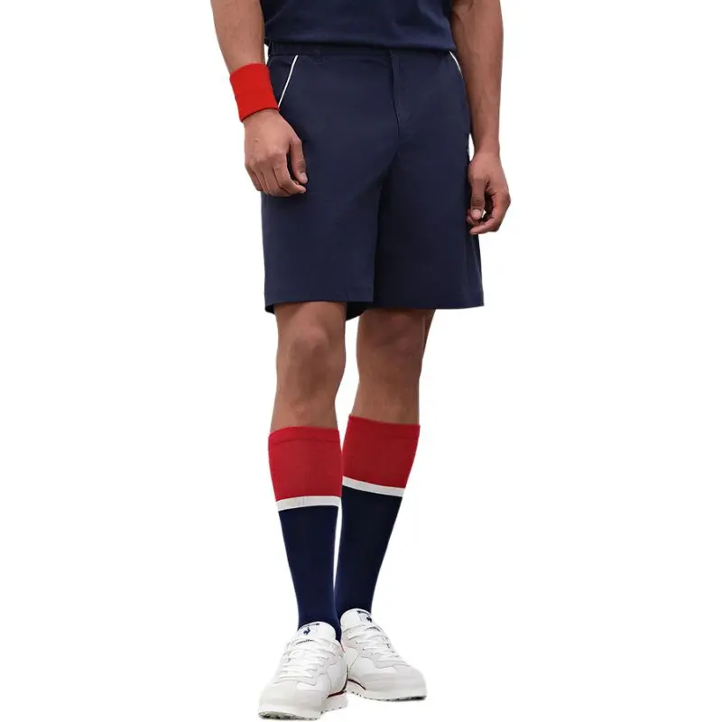 Le Coq Sportif Casual Shorts Men's Navy Blue-2