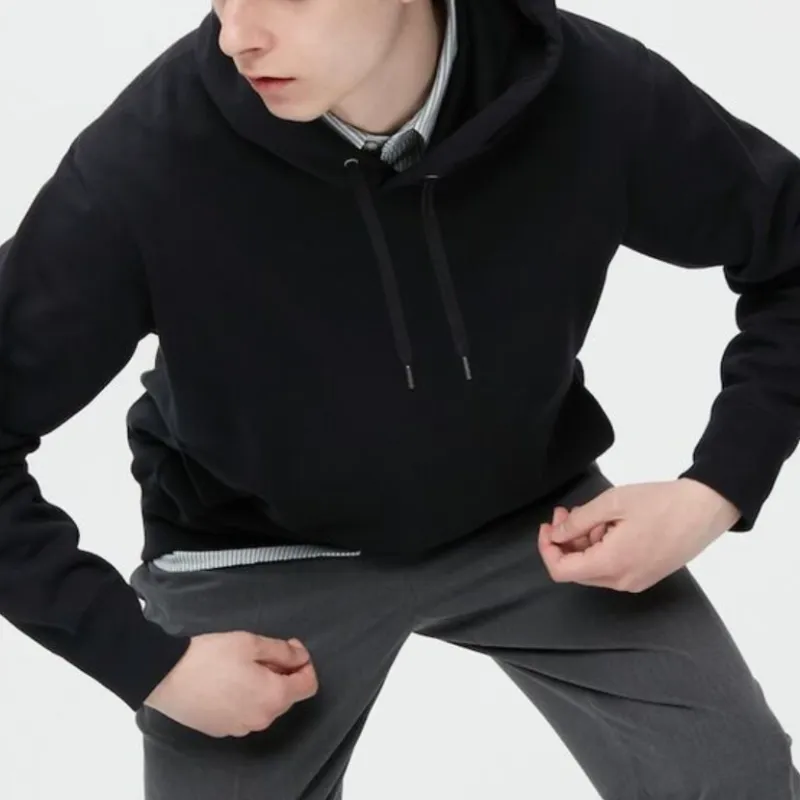UNIQLO Sweatshirts Unisex Black-2