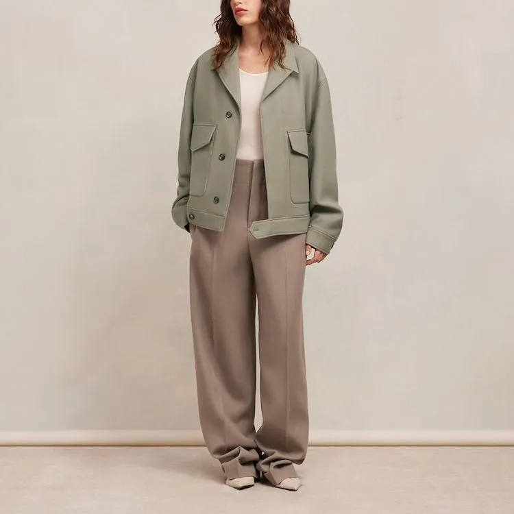 AMIPARIS Flap pocket Long sleeve Jacket-3