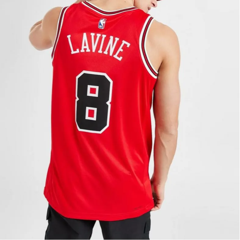 Nike Basketball Jerseys Men's Red-2