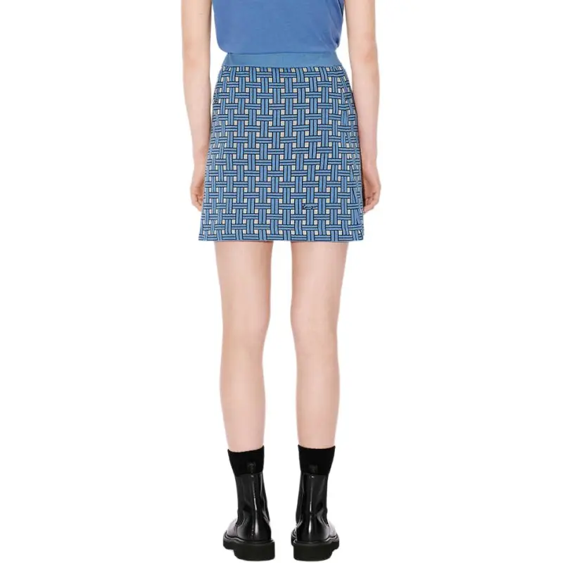 KENZO SS25 Casual Short Skirts Women's Sky Blue-2