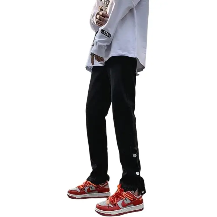 MGXEK Jeans Unisex Black-2