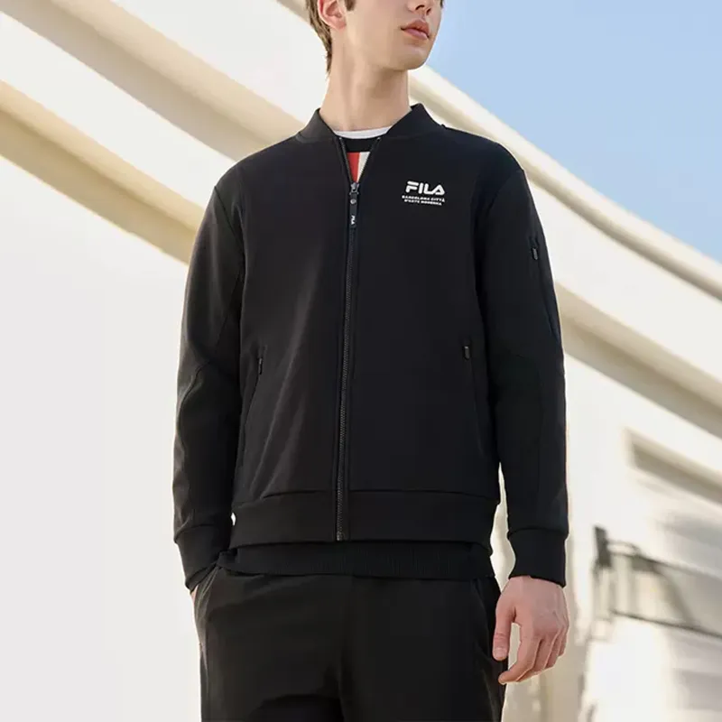 FILA Jackets Men Jet Black-2
