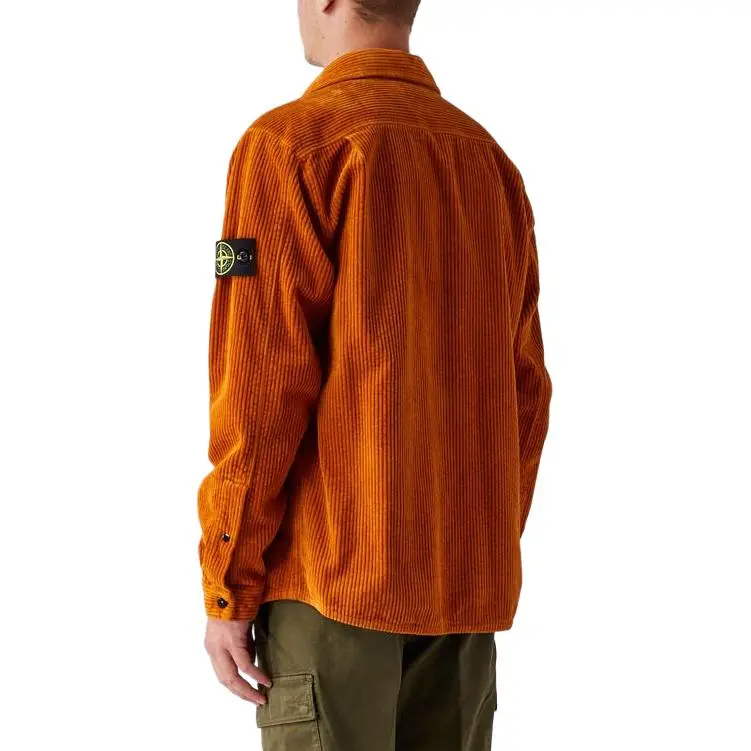 STONE ISLAND Jacket Men's Orange-4