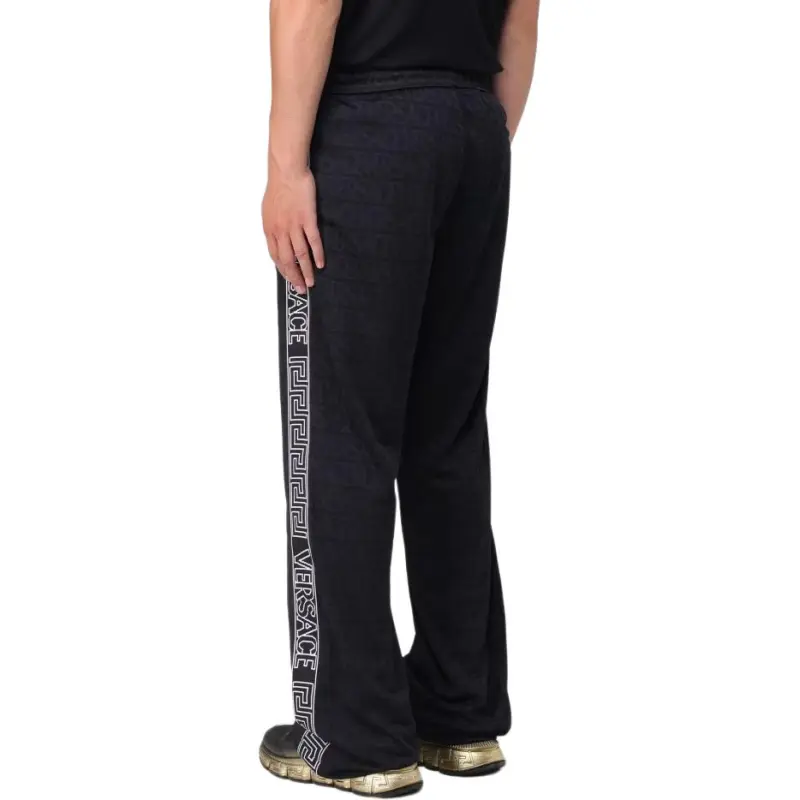 VERSACE Logo Detailed Drawstring Sweatpants-4