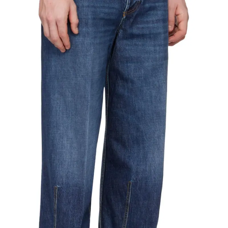 Bottega Veneta Turn Up Hem Denim Jeans-4