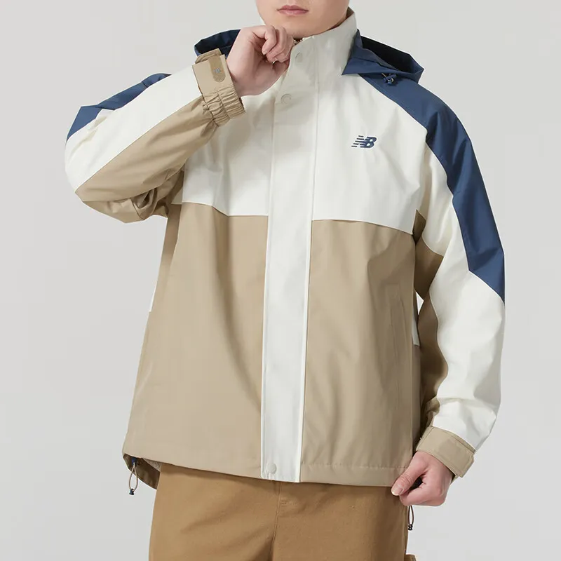 New Balance SS25 Jackets Coats Men's Blue Brown-2