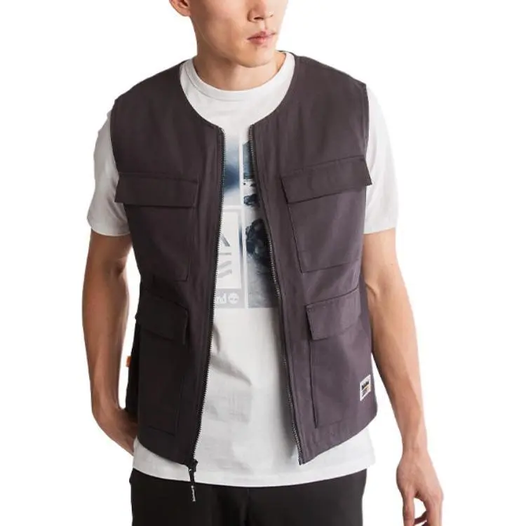 Timberland Vests Men Black-2