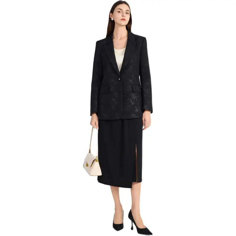 NINE WEST Business Suit Women's Black-4