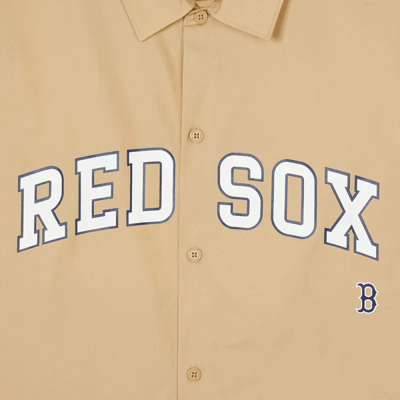 MLB SS24 Shirt Unisex Beige Yellow-2