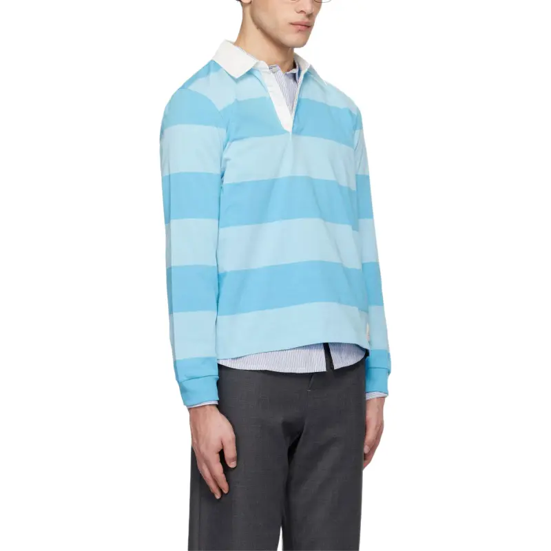 Paloma wool Polo Shirt Men's Blue-2