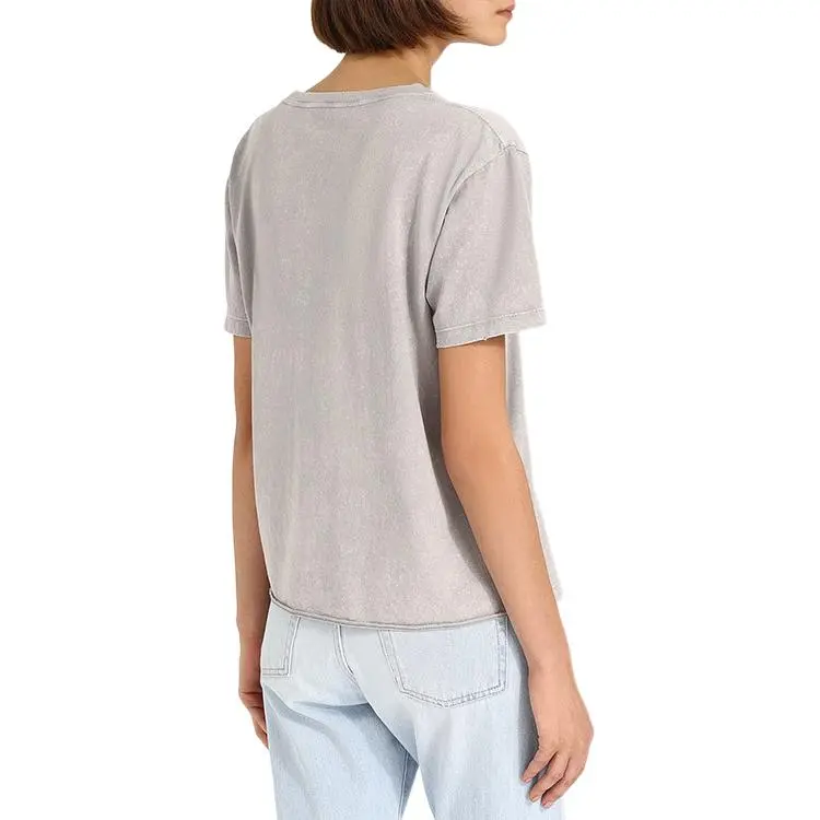 SAINT LAURENT T Shirt Women's Gray-3