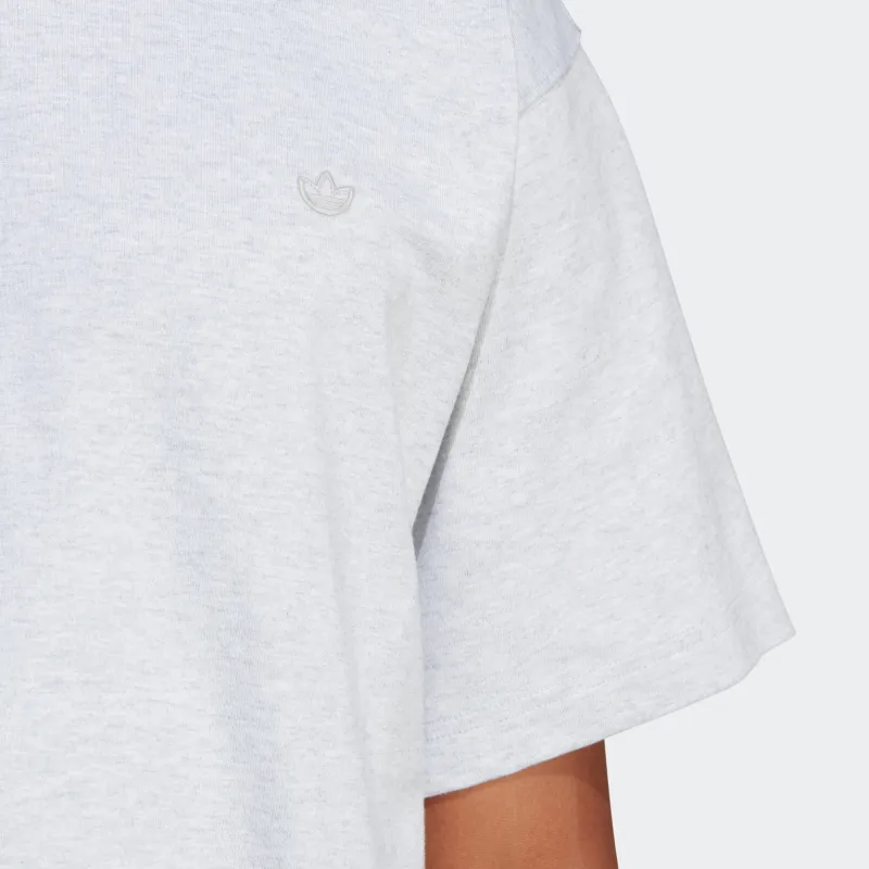 Adidas Originals ADICOLOR CONTEMPO T Shirt Men's Light Heather Gray-5