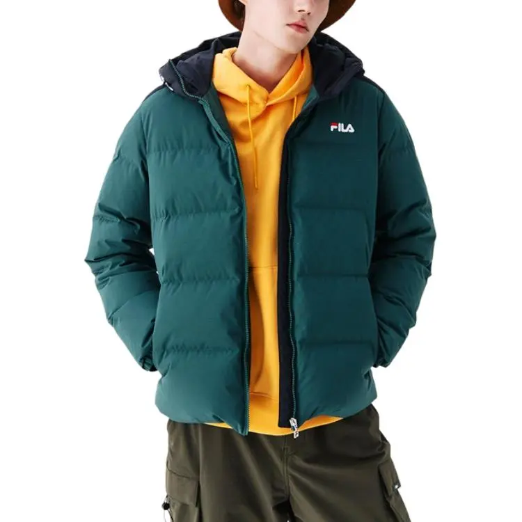 FILA Down Jackets Men Matsuyama Green-2