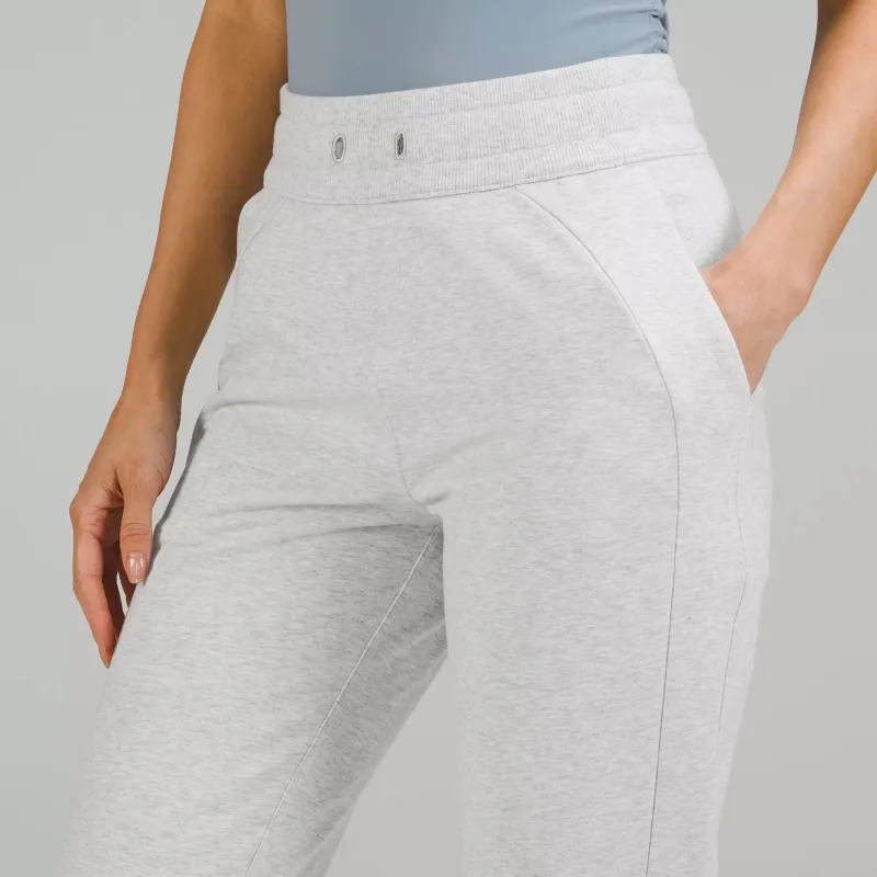 Lululemon Scuba Series Knitted Sweatpants Women's Light Gray-4
