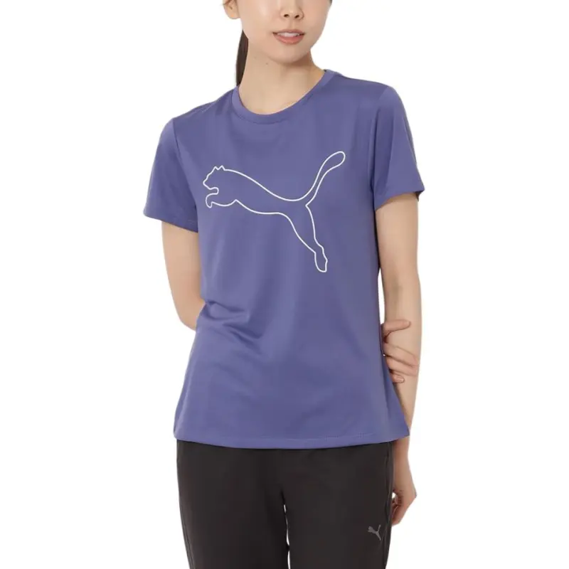 PUMA Essential SS25 T Shirt Women's Blue Crystal-2