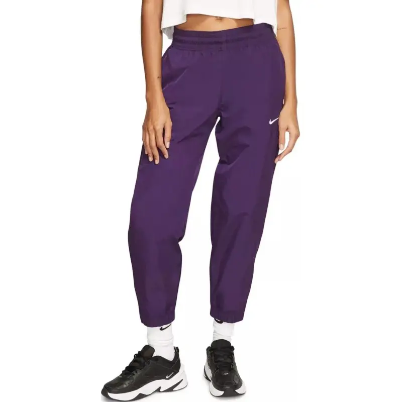 Nike Knitted Sweatpants Women's Purple-2