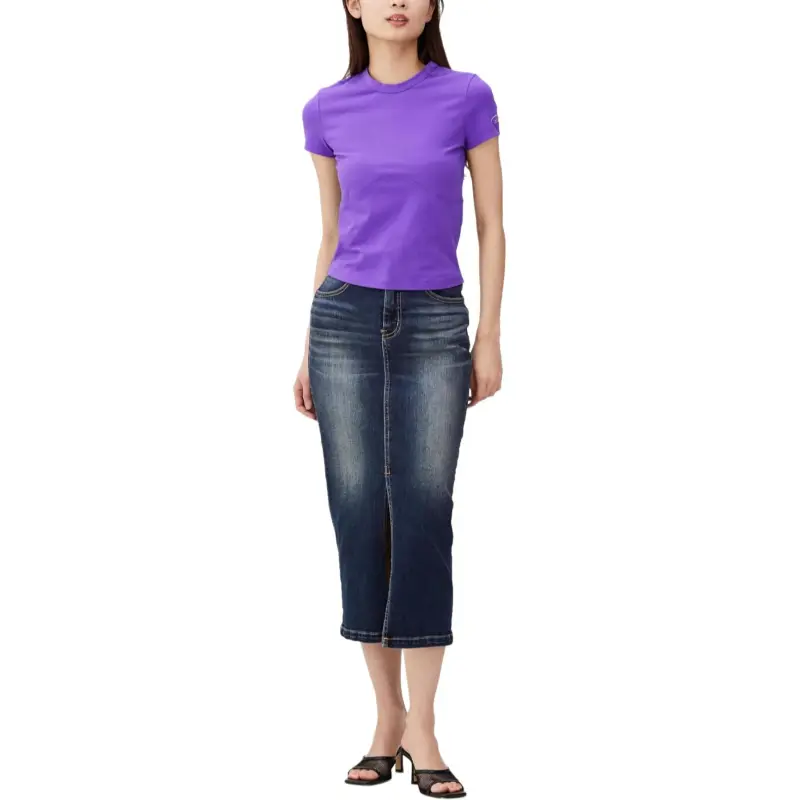 DIESEL T Shirts Women's Purple-1
