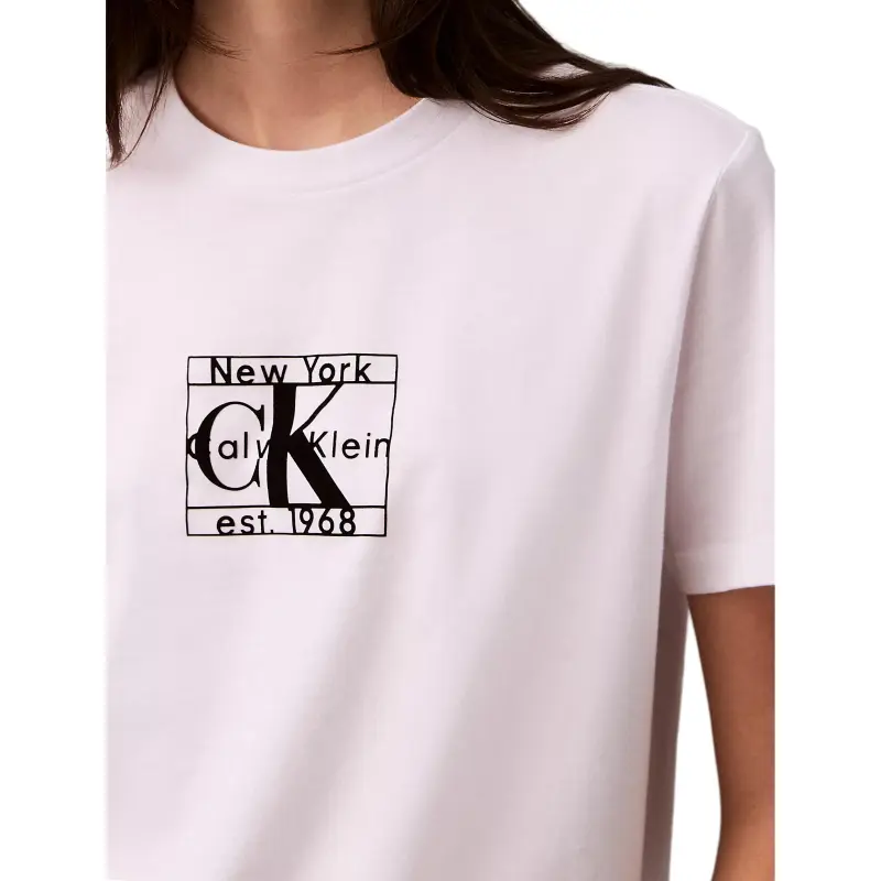 CALVIN KLEIN T Shirt Women's Bright White-3