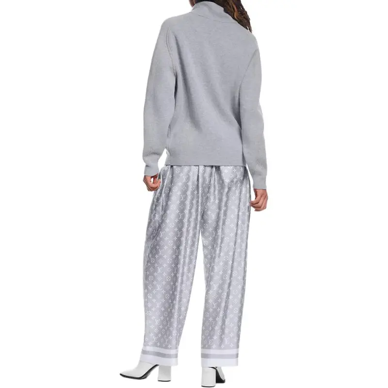 LOUIS VUITTON Monogram Foulard Baggy Pajama Pants-2