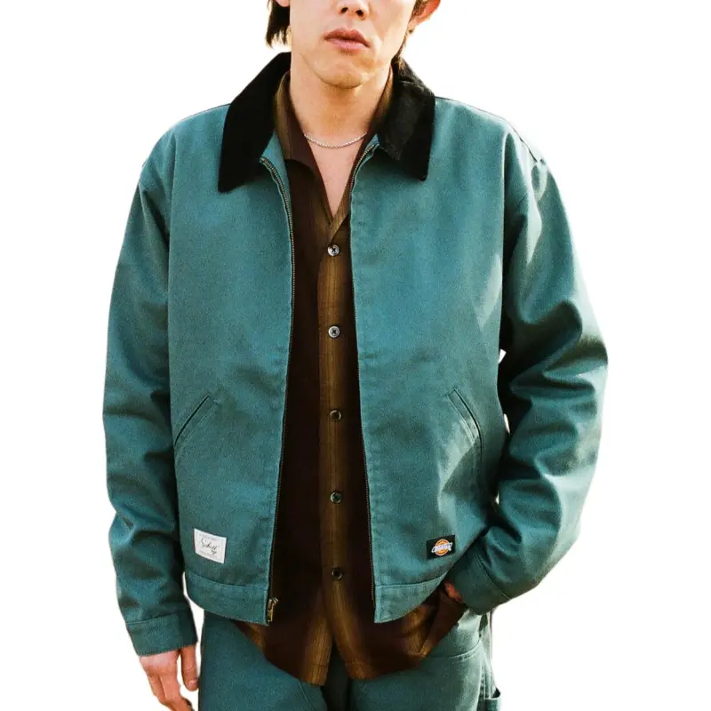 Schott N.y.c. X Dickies Schott N.Y.C. CO-TITLED Jackets Unisex Green-3