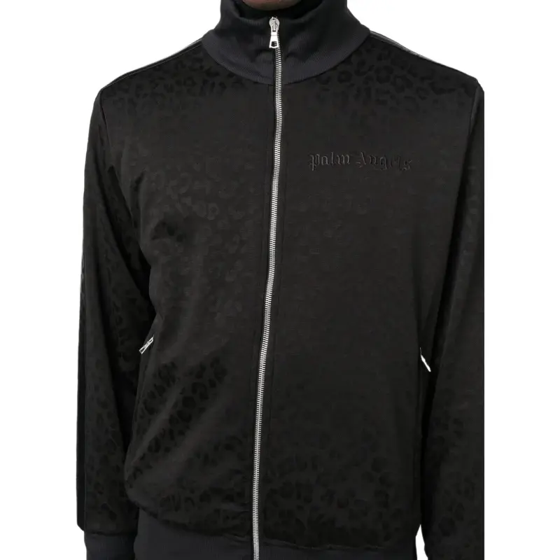 PALM ANGELS Tuxedo Leopard Track Jacket-4