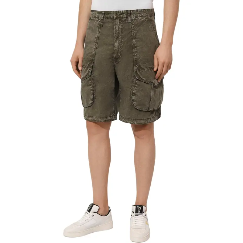 R13 Casual Shorts Unisex Green-3