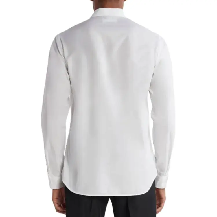 VERSACE JEANS COUTURE Logo Embroidered Button Up Shirt-3